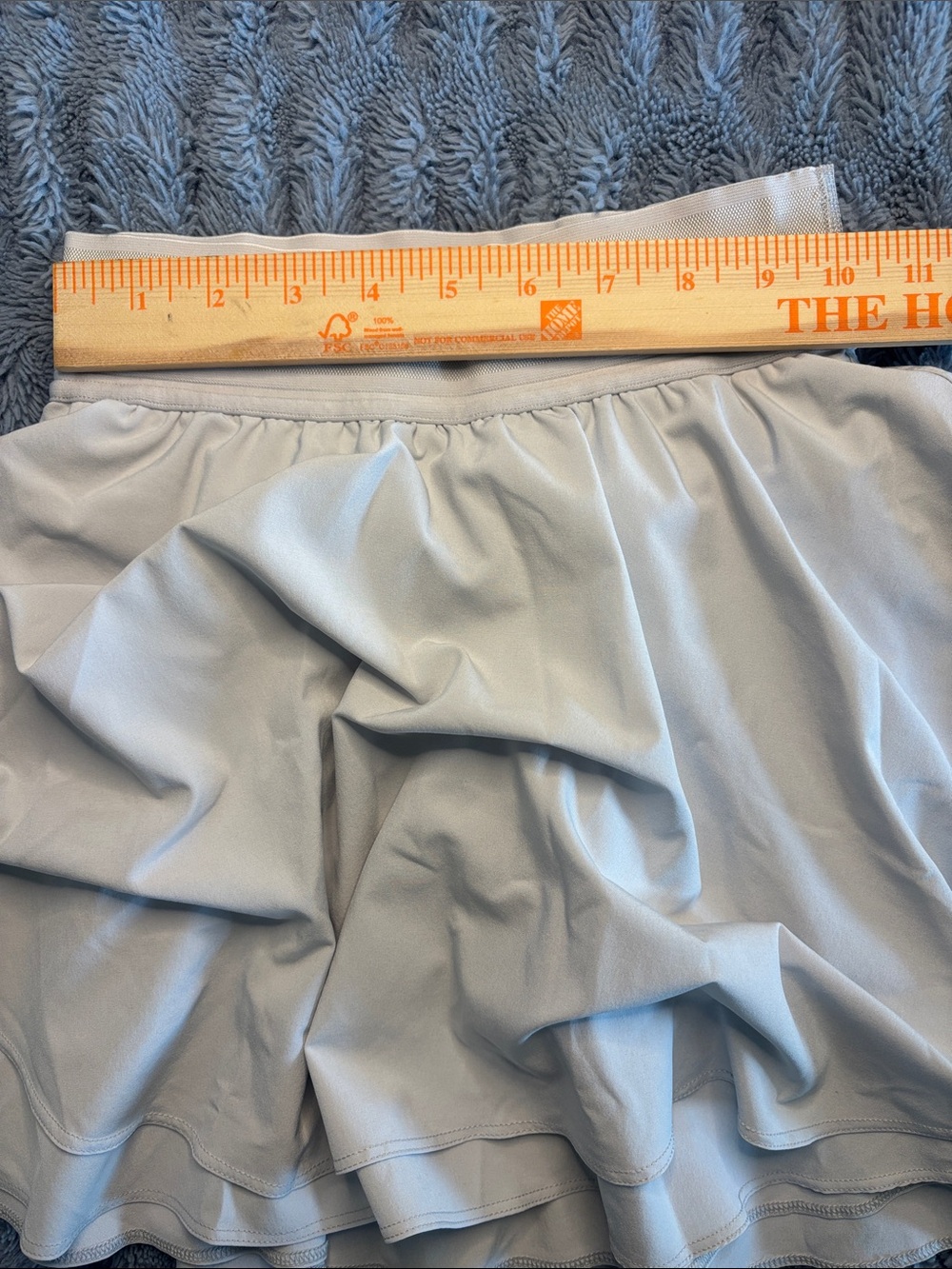 lululemon athletica light grey Athletic Skort - Picture 8 of 9
